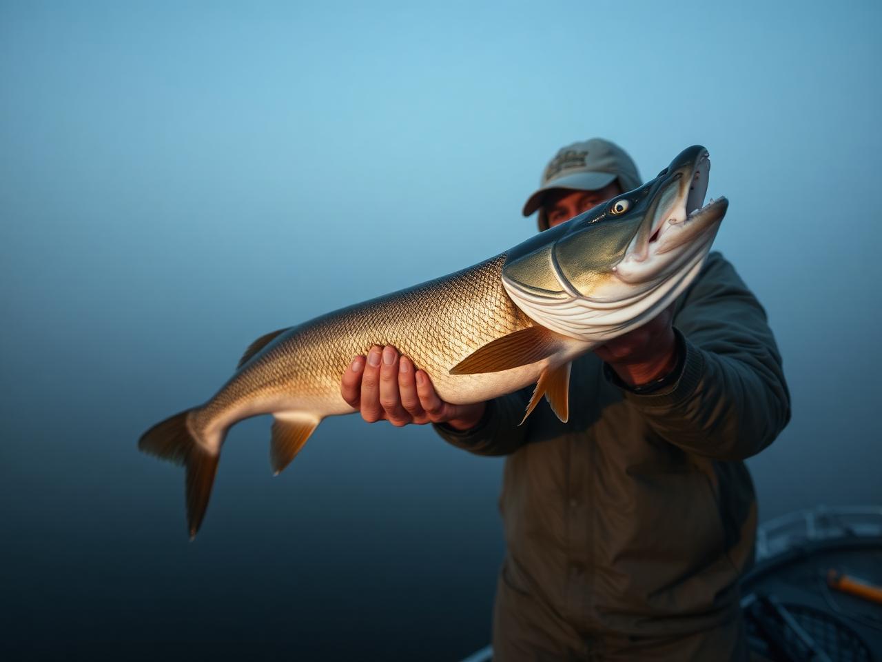 Gädda 4,2 kg fångad i Vänern